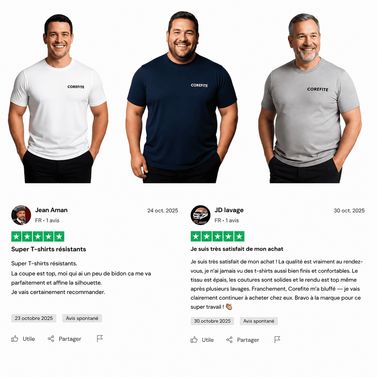 1 Meilleure Vente - Le Meilleur T-shirt Du Marché - corefitetshirt